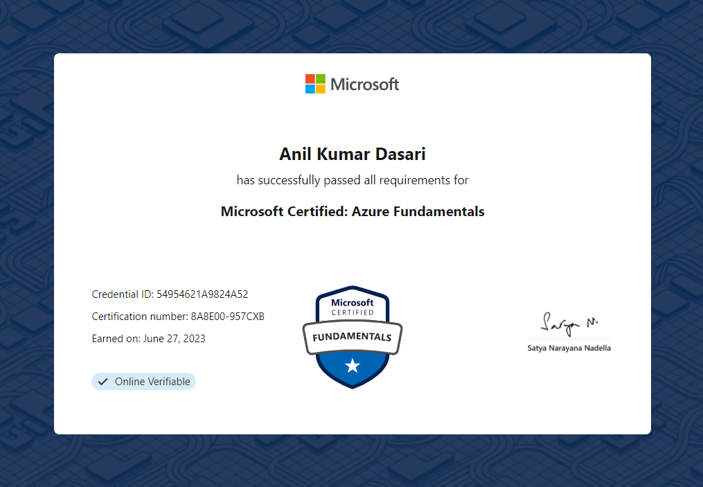 Azure Fundamentals (AZ-900)